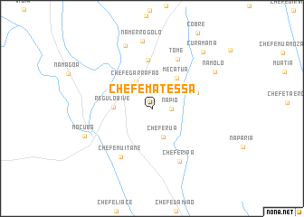 map of Chefe Matessa