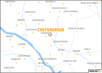 map of Chefe Muahua