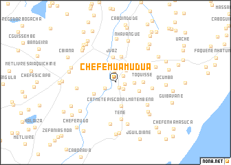 map of Chefe Muamúdua