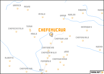 map of Chefe Mucaua