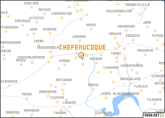 map of Chefe Mucoque