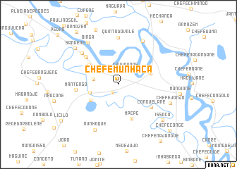map of Chefe Munhaca