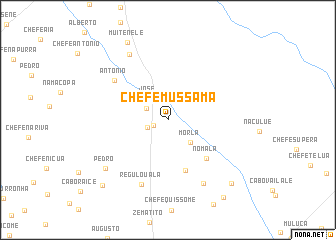 map of Chefe Mussama