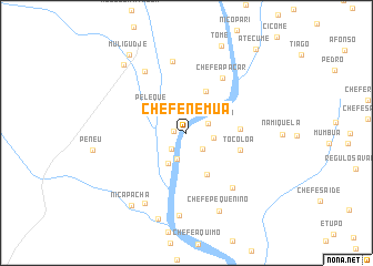 map of Chefe Nemua