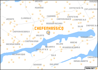 map of Chefe Nhassico
