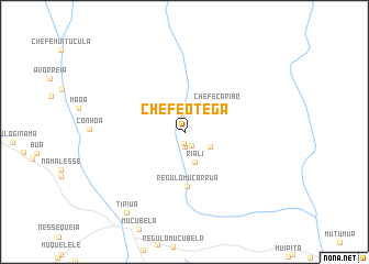map of Chefe Otega