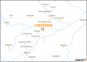 map of Chefe Paia