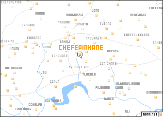 map of Chefe Pinhane