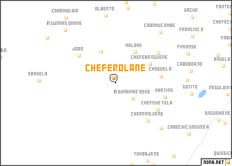 map of Chefe Rolane