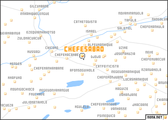 map of Chefe Sabão