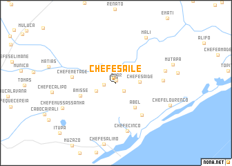 map of Chefe Saile