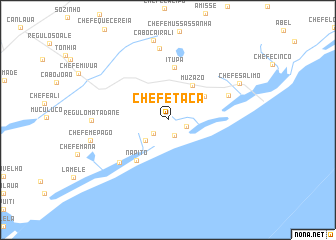 map of Chefe Taca