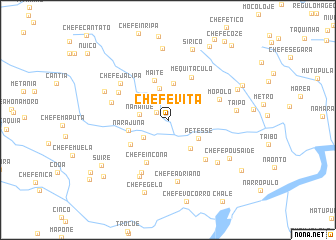 map of Chefe Vita