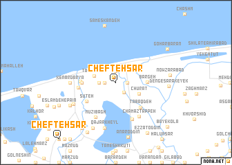 map of Chefteh Sar