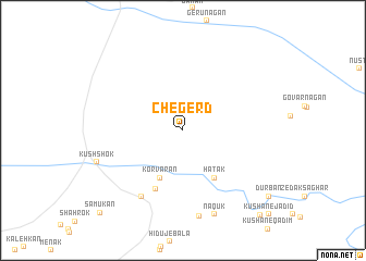 map of Chegerd