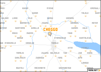 map of Cheggo