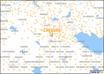 map of Chegung