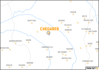 map of Chʼegwaro
