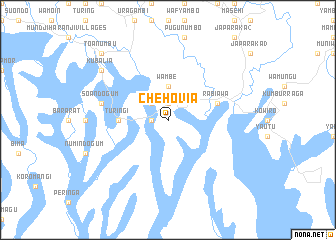 map of Chehovia