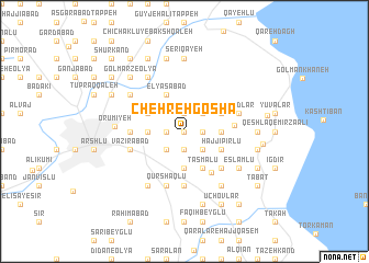 map of Chehreh Goshā