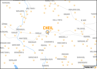 map of Cheil