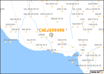 map of Chejepampa