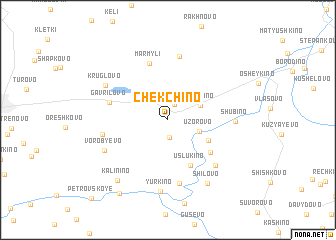 map of Chekchino