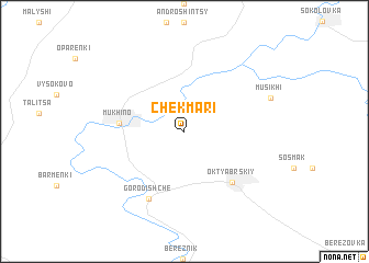 map of Chekmari