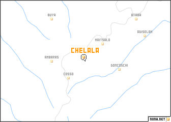 map of Chelala