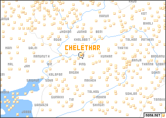 map of Chelethar