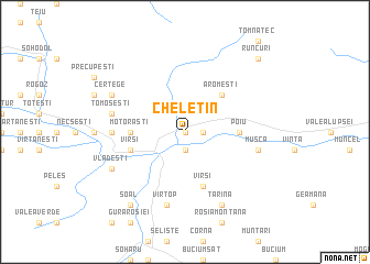 map of Cheletin