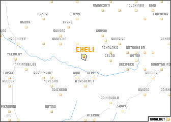 map of Chelī