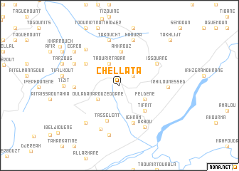 map of Chellata