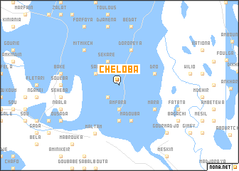 map of Chéloba