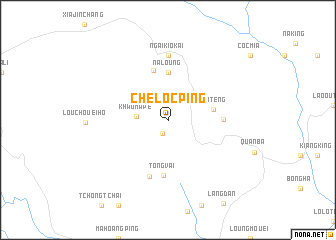 map of Che Loc Ping