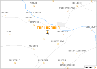 map of Chelpanovo
