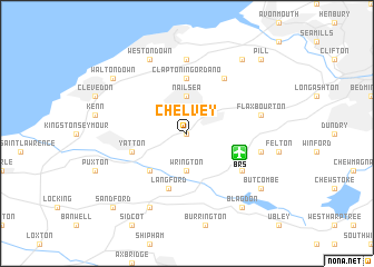 map of Chelvey