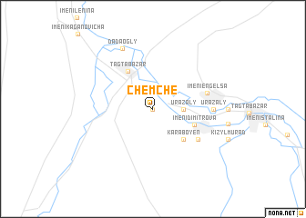 map of Chemche
