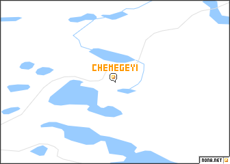 map of Chemegeyi