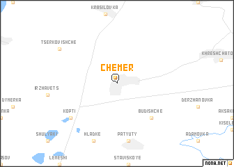 map of Chemer