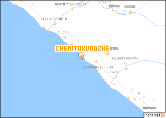 map of Chemitokvadzhe