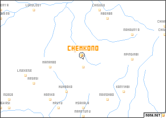 map of Chemkono