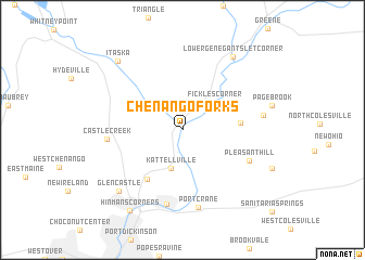 map of Chenango Forks