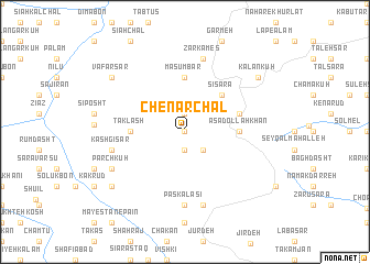 map of Chenār Chāl