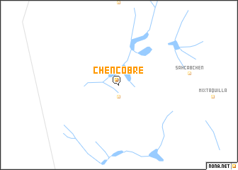 map of Chen Cobre