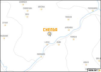 map of Chenda