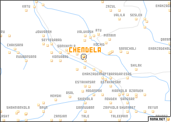 map of Chendelā