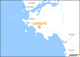 map of Chendiye