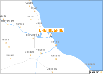 map of Chendugang
