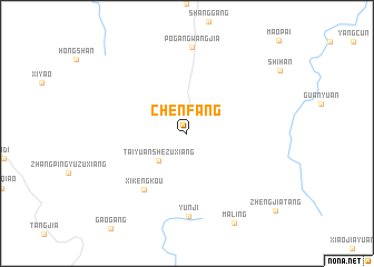 map of Chenfang